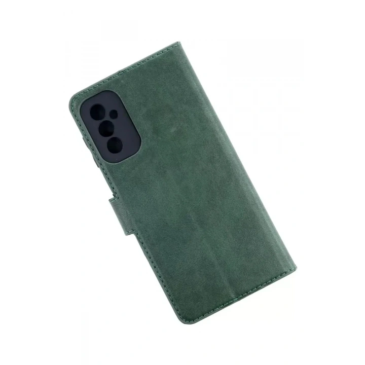 Mey İthalat®  Samsung Galaxy M52 5G Kılıf Trend S Plus Kapaklı Kılıf - Yeşil