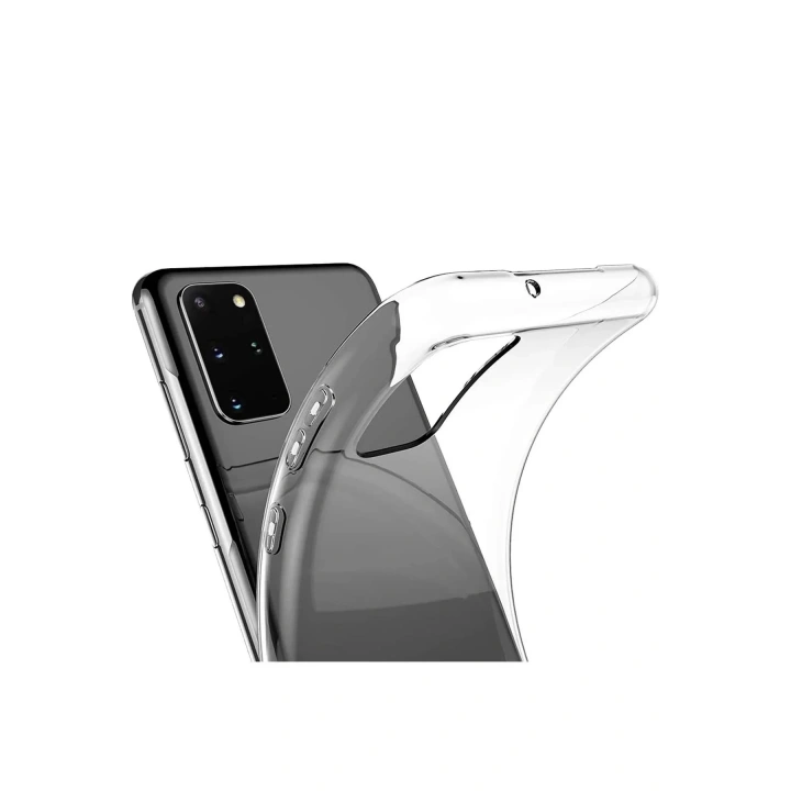 Mey İthalat®  Samsung Galaxy S20 Plus Kılıf Lüx Şeffaf Silikon