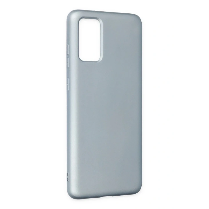 Mey İthalat®  Samsung Galaxy S20 Plus Kılıf Nano içi Kadife Silikon - Sky Blue