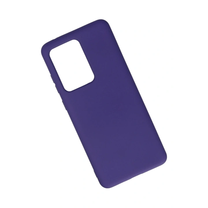 Mey İthalat®  Samsung Galaxy S20 Ultra Kılıf Nano içi Kadife Silikon - Mor