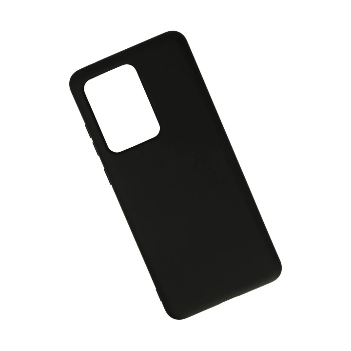Mey İthalat®  Samsung Galaxy S20 Ultra Kılıf Nano içi Kadife Silikon - Siyah