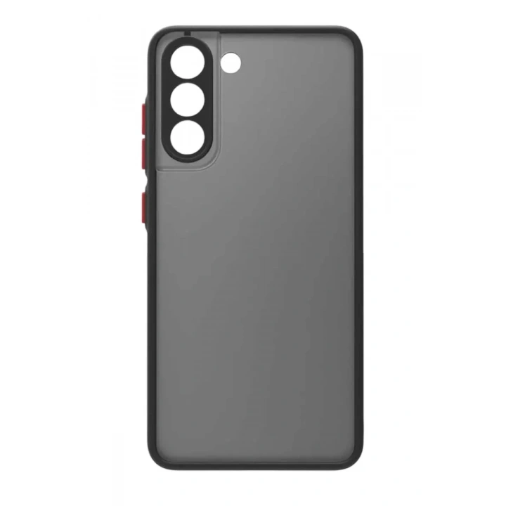 Mey İthalat®  Samsung Galaxy S21 FE Kılıf Montreal Silikon Kapak - Siyah