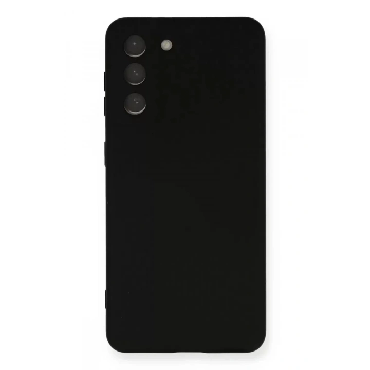 Mey İthalat®  Samsung Galaxy S21 Kılıf Nano içi Kadife Silikon - Siyah
