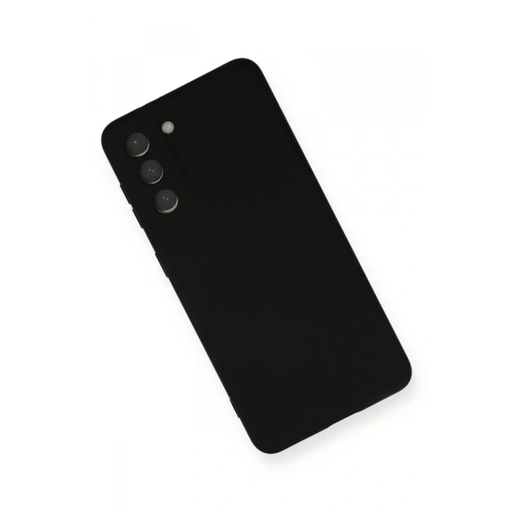 Mey İthalat®  Samsung Galaxy S21 Kılıf Nano içi Kadife Silikon - Siyah
