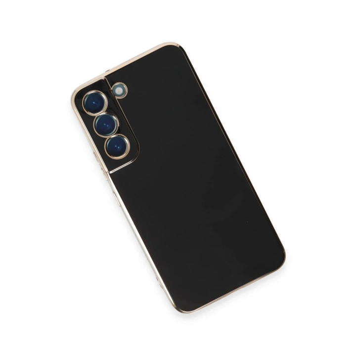 Mey İthalat®  Samsung Galaxy S21 Kılıf Volet Silikon - Siyah