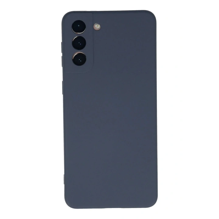 Mey İthalat®  Samsung Galaxy S21 Plus Kılıf Nano içi Kadife Silikon - Gri