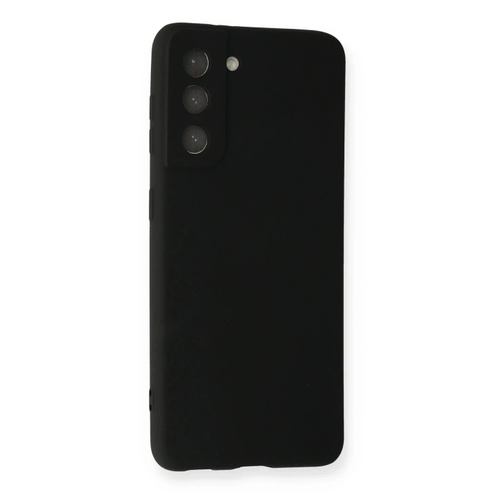 Mey İthalat®  Samsung Galaxy S22 Plus Kılıf First Silikon - Siyah