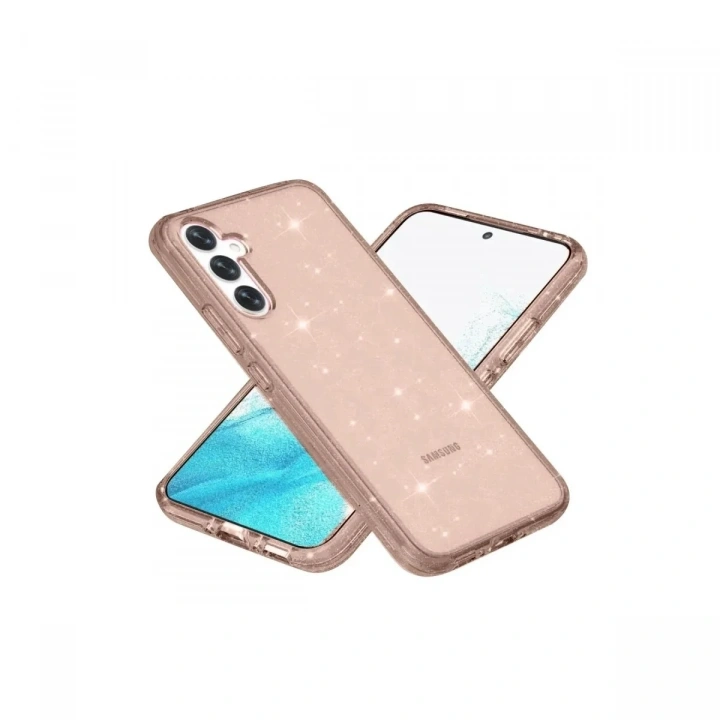 Mey İthalat®  Samsung Galaxy S23 FE Kılıf Star Magsafe Kapak - Turuncu