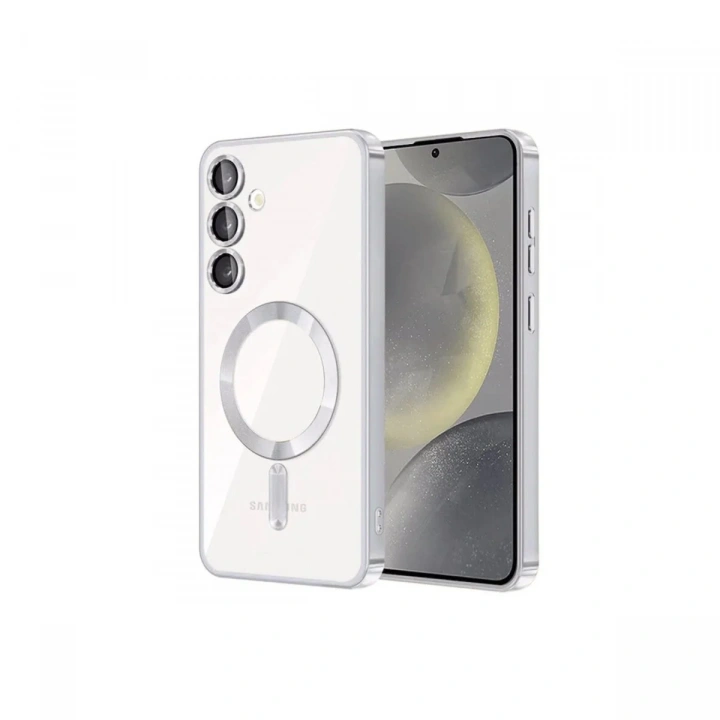 Mey İthalat®  Samsung Galaxy S23 Kılıf Kross Magneticsafe Kapak - Titan Gri