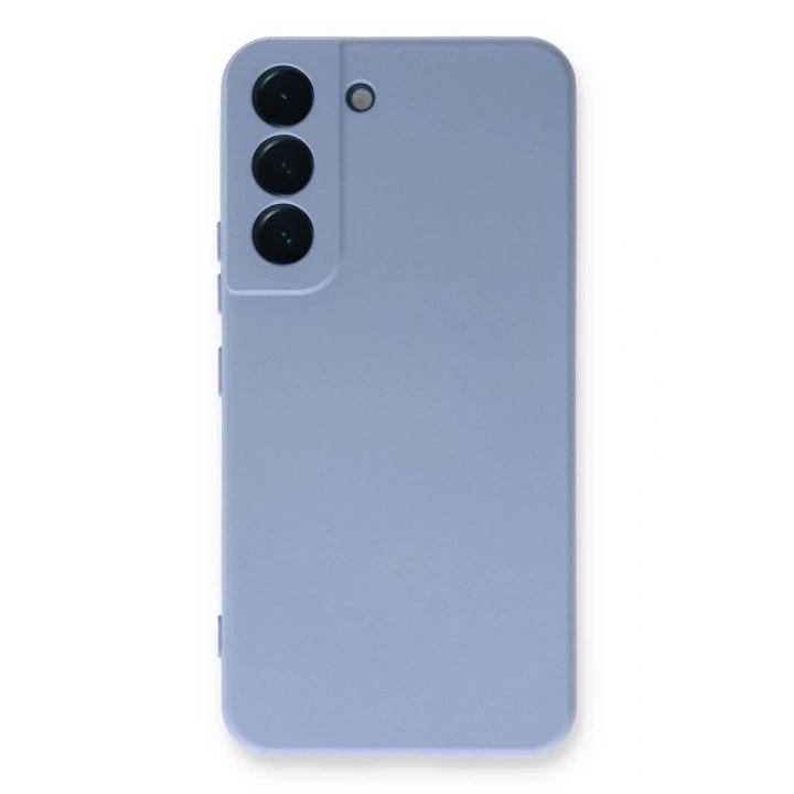 Mey İthalat®  Samsung Galaxy S23 Plus Kılıf Nano içi Kadife Silikon - Lila