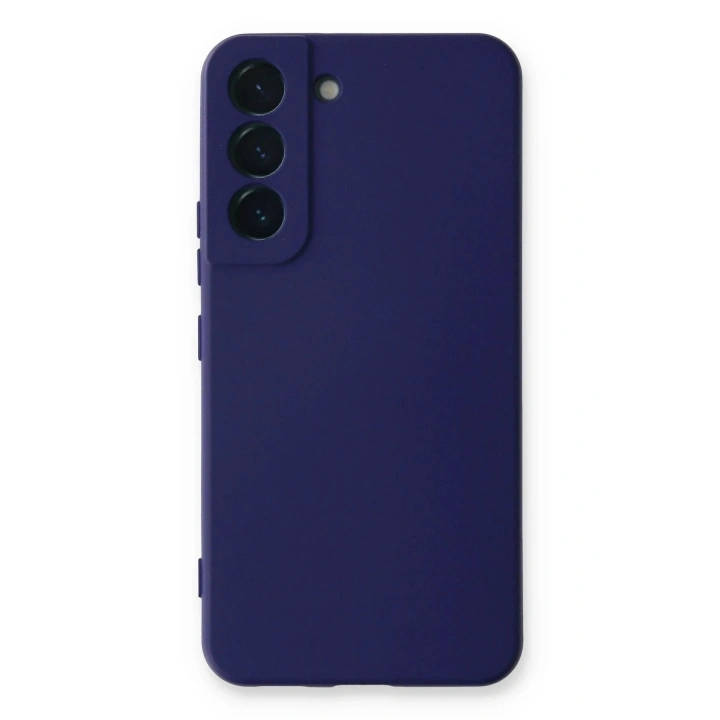 Mey İthalat®  Samsung Galaxy S23 Plus Kılıf Nano içi Kadife Silikon - Mor