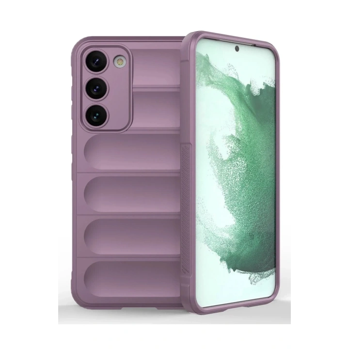 Mey İthalat®  Samsung Galaxy S23 Plus Kılıf Optimum Silikon - Mor