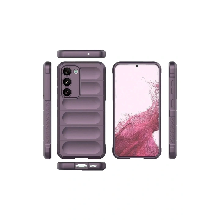 Mey İthalat®  Samsung Galaxy S23 Plus Kılıf Optimum Silikon - Mor