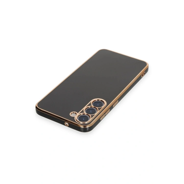Mey İthalat®  Samsung Galaxy S23 Plus Kılıf Volet Silikon - Siyah