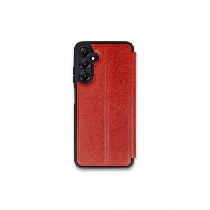 Mey İthalat®  Samsung Galaxy S24 FE Kılıf Flip Cover - Kırmızı