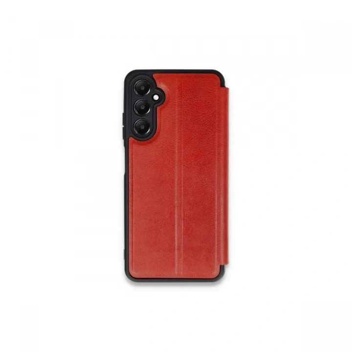 Mey İthalat®  Samsung Galaxy S24 FE Kılıf Flip Cover - Kırmızı