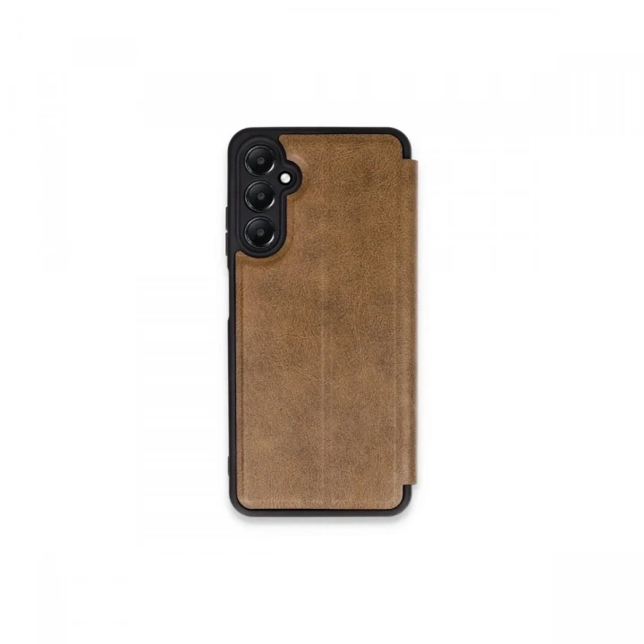Mey İthalat®  Samsung Galaxy S24 FE Kılıf Flip Cover - Taba