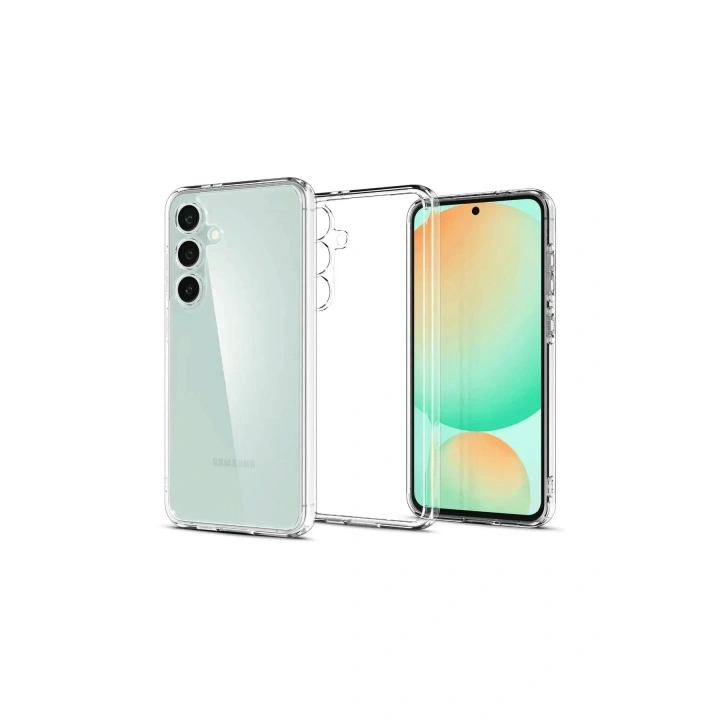 Mey İthalat®  Samsung Galaxy S24 FE Kılıf Lüx Şeffaf Silikon