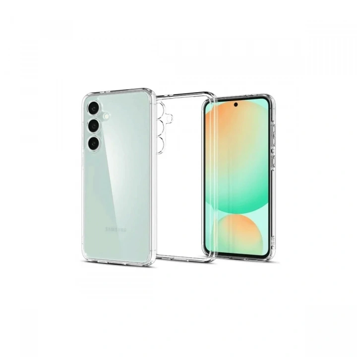 Mey İthalat®  Samsung Galaxy S24 FE Kılıf Lüx Şeffaf Silikon