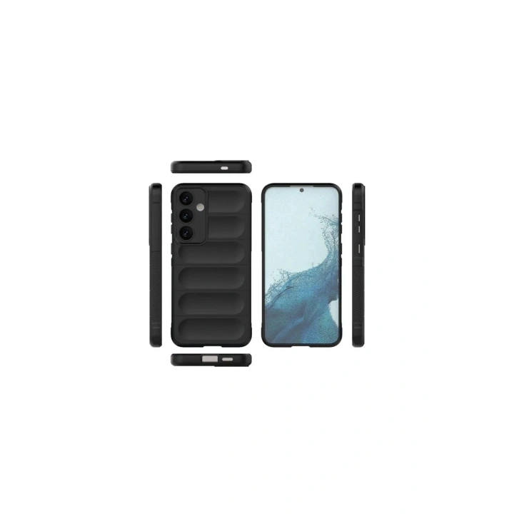 Mey İthalat®  Samsung Galaxy S24 FE Kılıf Optimum Silikon - Siyah