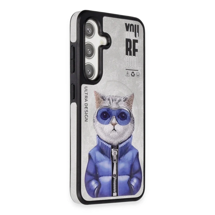Mey İthalat®  Samsung Galaxy S24 Fun Magsafe Kapak - Titan Gri-2