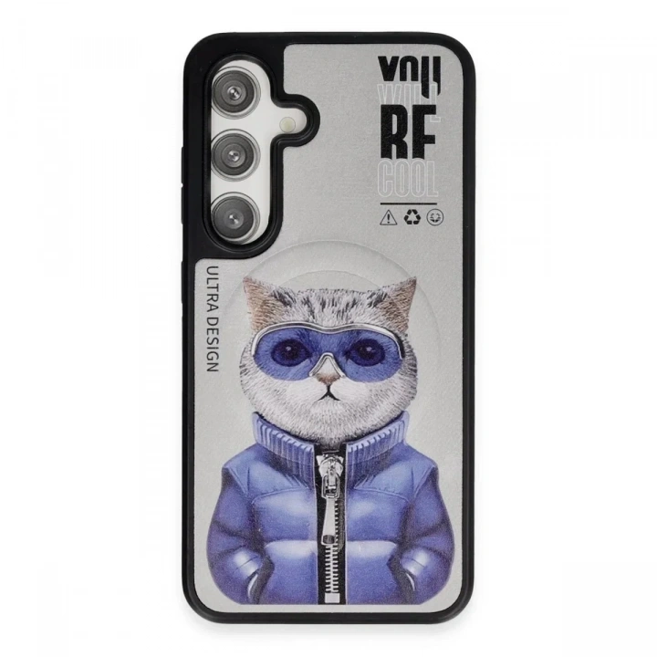 Mey İthalat®  Samsung Galaxy S24 Fun Magsafe Kapak - Titan Gri-2