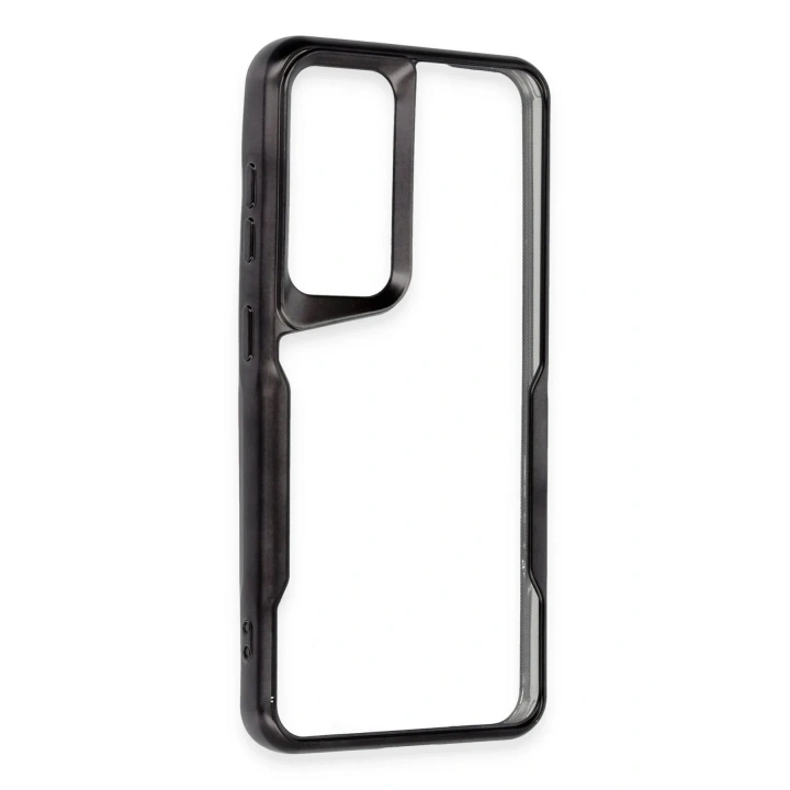 Mey İthalat®  Samsung Galaxy S24 Kılıf Boyi Silikon Kapak - Siyah