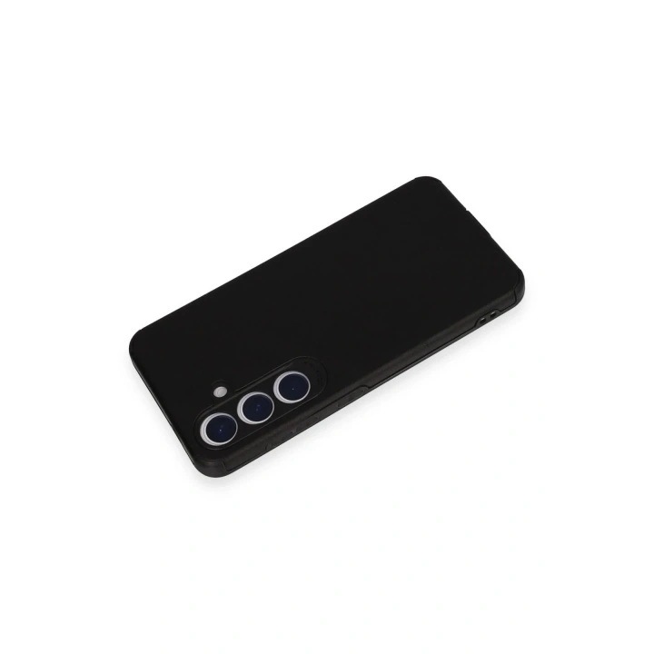 Mey İthalat®  Samsung Galaxy S24 Kılıf Loop Deri Silikon - Siyah