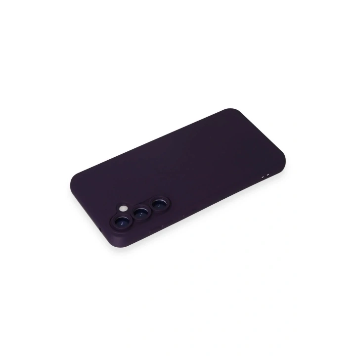 Mey İthalat®  Samsung Galaxy S24 Kılıf Nano içi Kadife Silikon - Mor