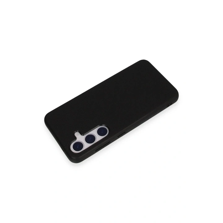 Mey İthalat®  Samsung Galaxy S24 Kılıf Taft Kapak - Siyah