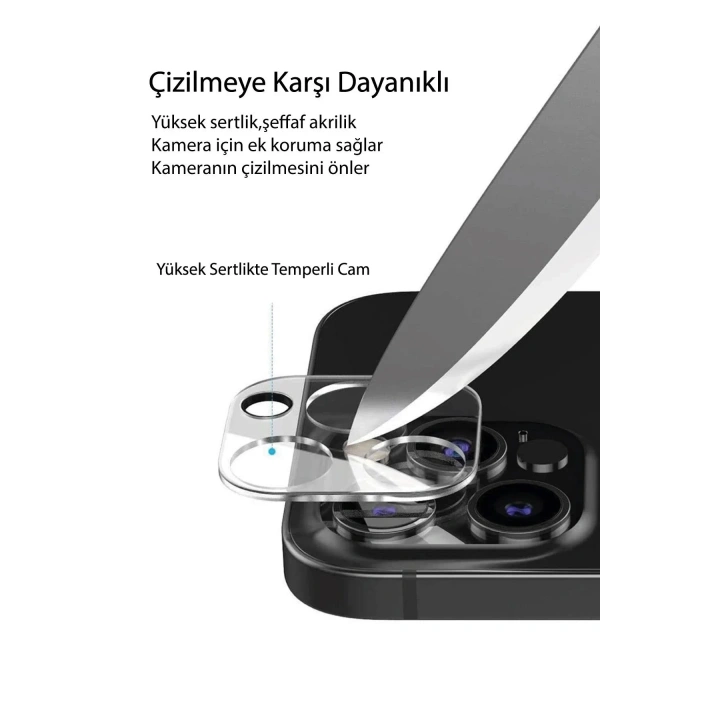 Mey İthalat®  Samsung Galaxy S24 Plus Kamera Lens Koruma Cam
