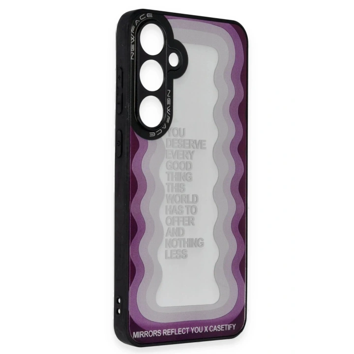 Mey İthalat®  Samsung Galaxy S24 Plus Kılıf Mirror Desenli Kapak - Mirror - 5