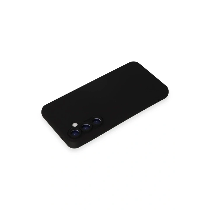 Mey İthalat®  Samsung Galaxy S24 Plus Kılıf Nano içi Kadife Silikon - Siyah