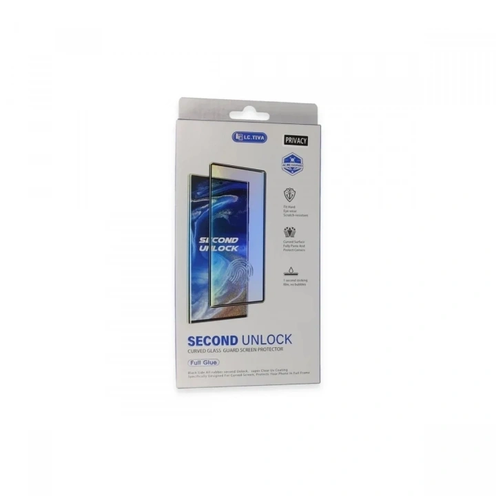 Mey İthalat®  Samsung Galaxy S24 Ultra Durable Full Glue Curved Hayalet Cam