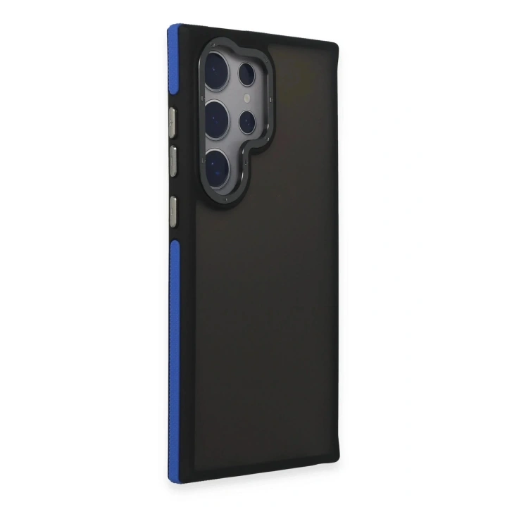 Mey İthalat®  Samsung Galaxy S24 Ultra Harvel Kapak - Lacivert