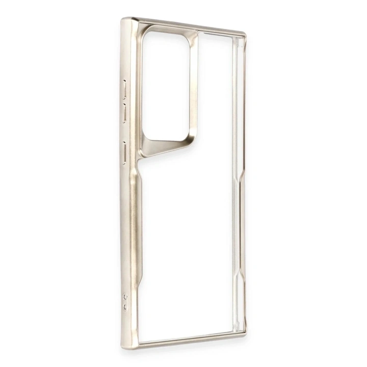 Mey İthalat®  Samsung Galaxy S24 Ultra Kılıf Boyi Silikon Kapak - Titan Gri