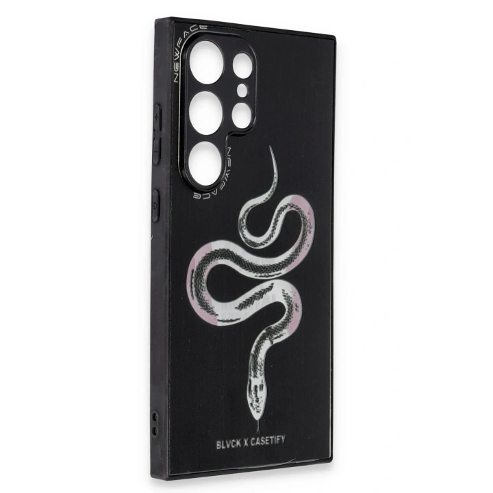 Mey İthalat®  Samsung Galaxy S24 Ultra Kılıf Mirror Desenli Kapak - Mirror - 13