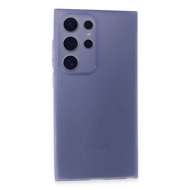 Mey İthalat®  Samsung Galaxy S24 Ultra Kılıf Puma Silikon - Mor
