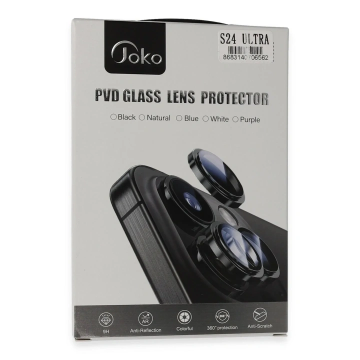 Mey İthalat®  Samsung Galaxy S24 Ultra PVD Metal Kamera Lens - Derin Mor