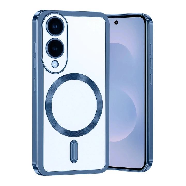 Mey İthalat®  Samsung Galaxy S25 Edge Kross Magneticsafe Kapak - Sierra Blue