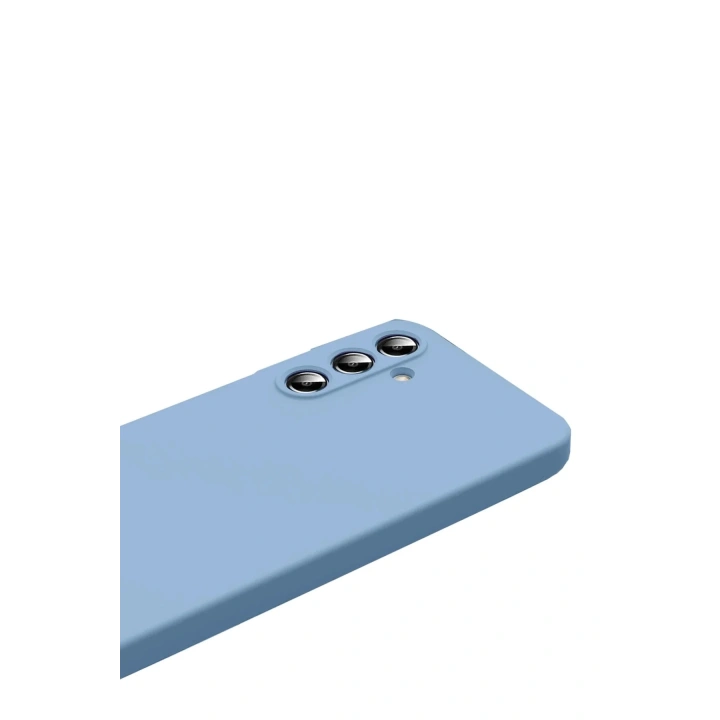 Mey İthalat®  Samsung Galaxy S25 FE First Silikon - Mavi