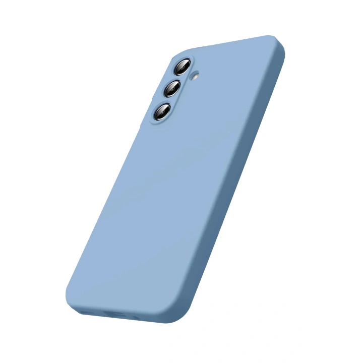 Mey İthalat®  Samsung Galaxy S25 FE First Silikon - Mavi