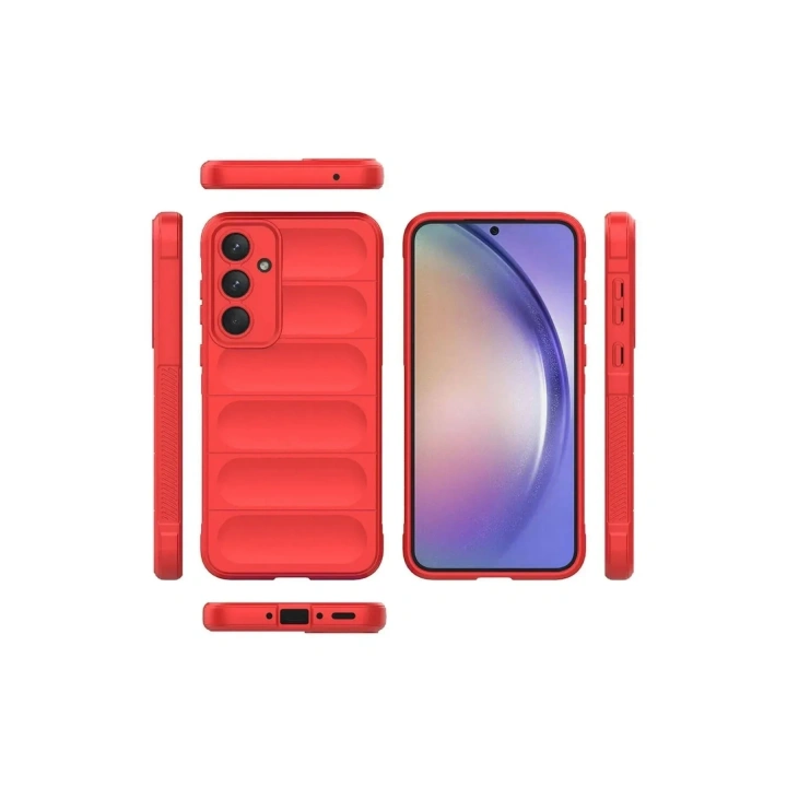 Mey İthalat®  Samsung Galaxy S25 FE Optimum Silikon - Kırmızı