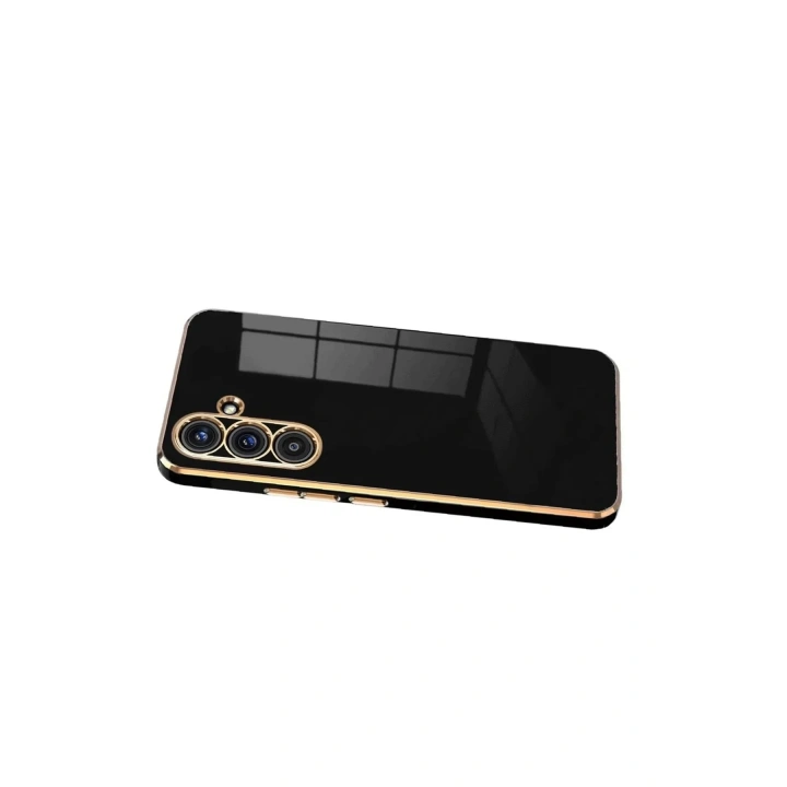 Mey İthalat®  Samsung Galaxy S25 FE Volet Silikon - Siyah