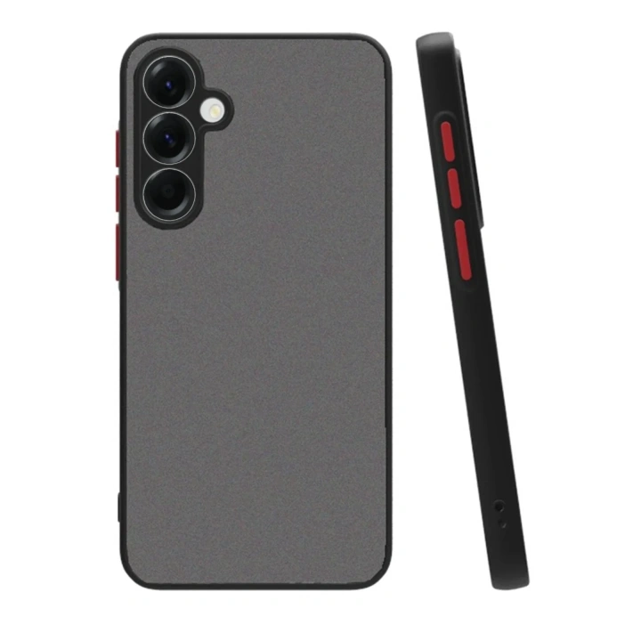 Mey İthalat®  Samsung Galaxy S25 Kılıf Montreal Silikon Kapak - Siyah