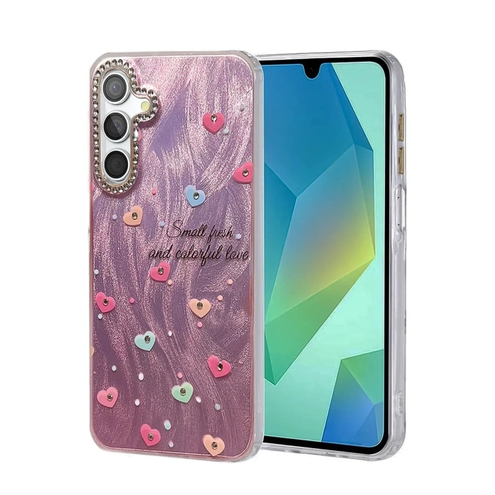 Mey İthalat®  Samsung Galaxy S25 Plus Kılıf Blade Aynalı Desenli Kapak - Desen 8