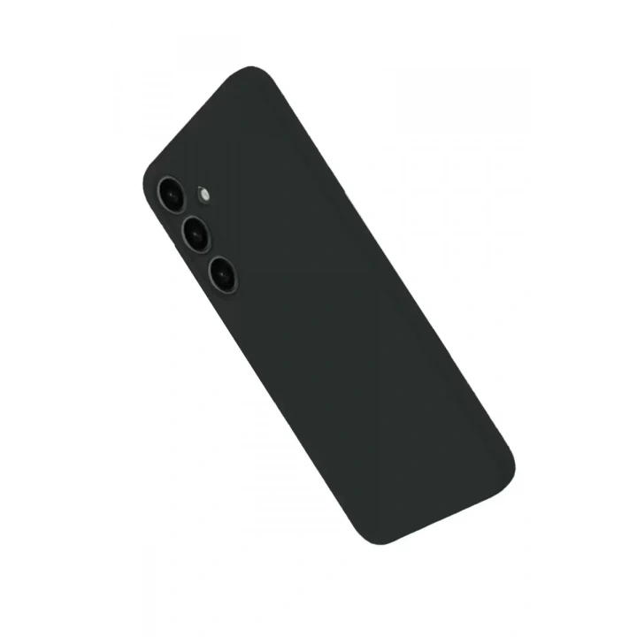 Mey İthalat®  Samsung Galaxy S25 Plus Kılıf Nano içi Kadife Silikon - Siyah