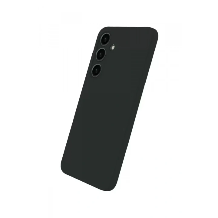 Mey İthalat®  Samsung Galaxy S25 Plus Kılıf Nano içi Kadife Silikon - Siyah