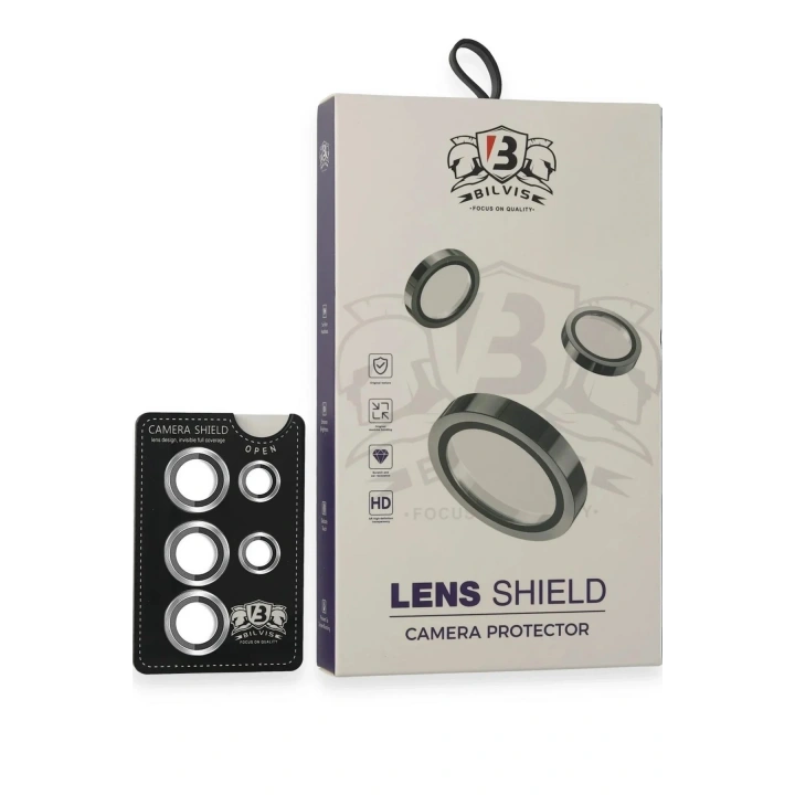 Mey İthalat®  Samsung Galaxy S25 Ultra Bilvis Titan Kamera Lens - Gümüş