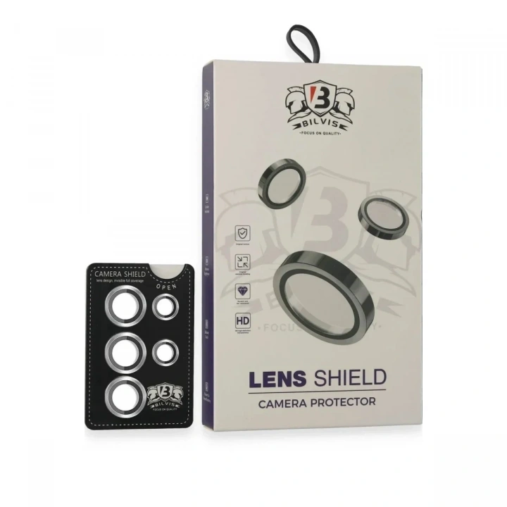 Mey İthalat®  Samsung Galaxy S25 Ultra Bilvis Titan Kamera Lens - Gümüş